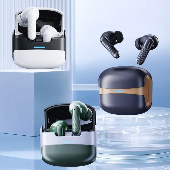 Deep Bass & ENC Noise Cancellation Stereo TWS Earbuds